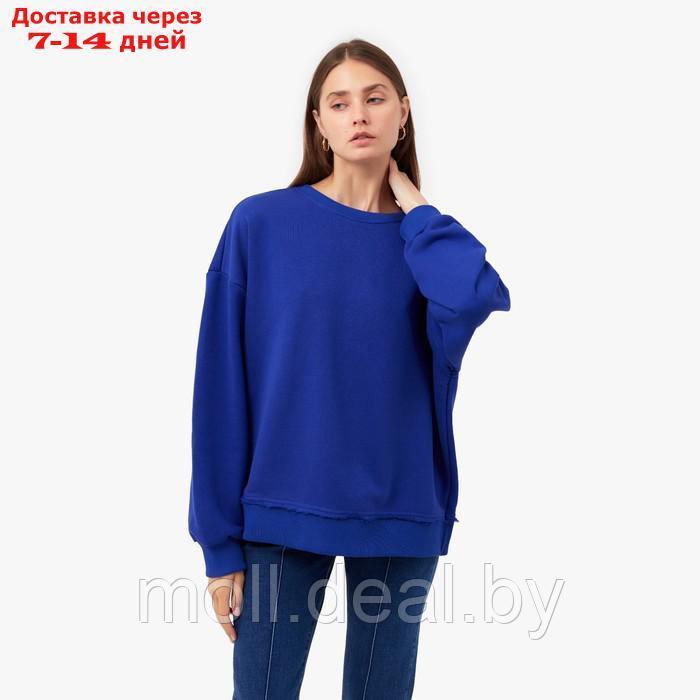 Джемпер (свитшот) женский MINAKU: Casual Collection цвет электро, р-р 46-48 - фото 1 - id-p193966638