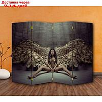 Ширма "Золотой ангел", 200 × 160 см