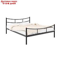 Кровать "Софья Плюс", 1200х2000, каркас чёрный