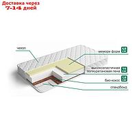 Матрас " Мемори 2" , размер 90х195 см, высота 20 см, трикотаж