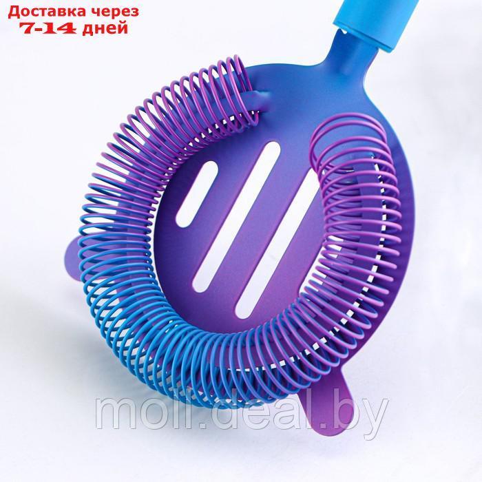 Стрейнер Flume с ушками, 20 см, цвет сине-фиолетовый - фото 2 - id-p194195704