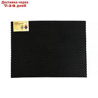 Универсальный ева-коврик Eco-cover, Ромб 50 х 67 см, черный