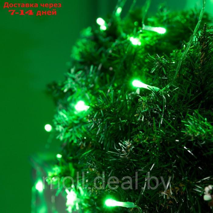Светодиодная фигура "Ёлка" 3.5 м, пластик, 9 нитей, 220 В, свечение зелёное - фото 3 - id-p194192950