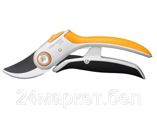 Секатор плоскостной металлический FISKARS Plus PowerLever P751 - фото 1 - id-p194238319