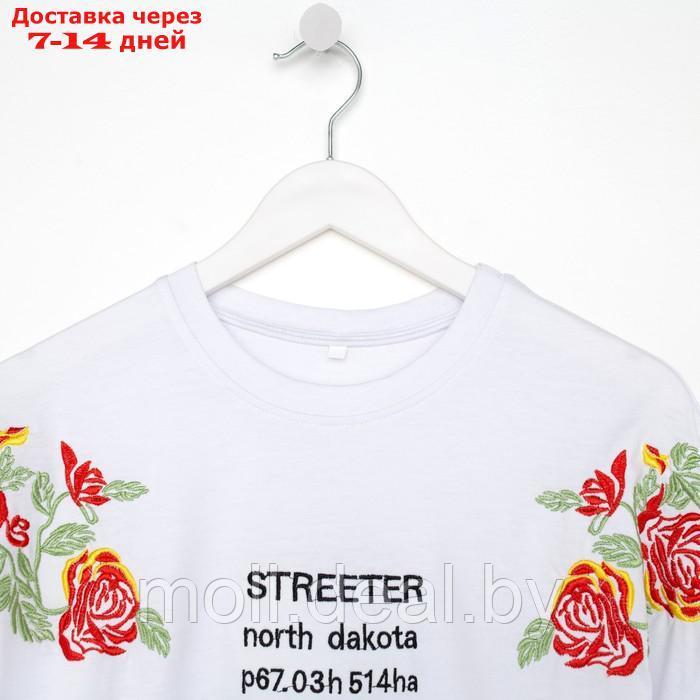 Футболка женская Streeter North Dakota, цвет белый, р-р S - фото 10 - id-p194194033