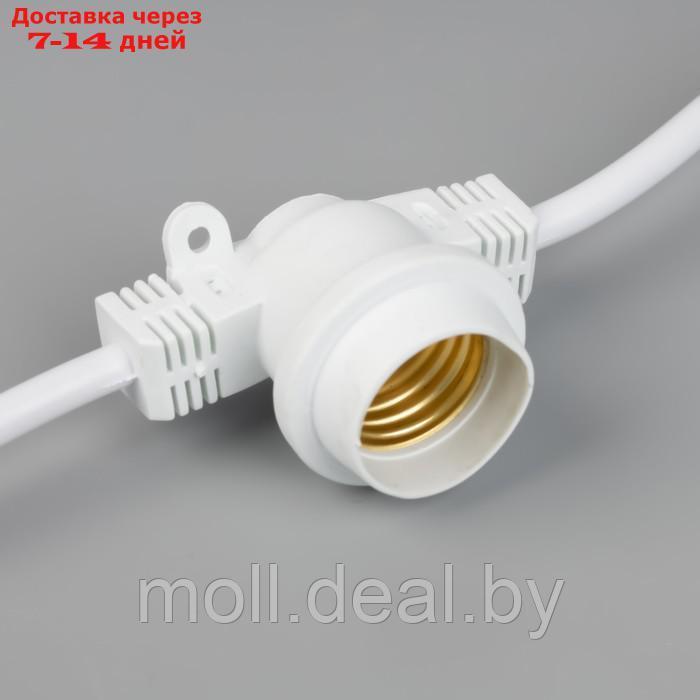 БЕЛТ ЛАЙТ PRO. IP65, УМС, 10 м, Н.Б. 2W, шаг 40 см, Е27, фиксинг 220V - фото 2 - id-p194197126