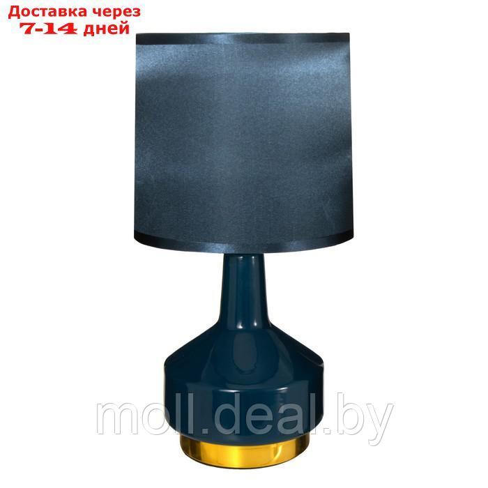Настольная лампа Берта E14 40Вт синий 14х14х30,5 см - фото 7 - id-p194197143