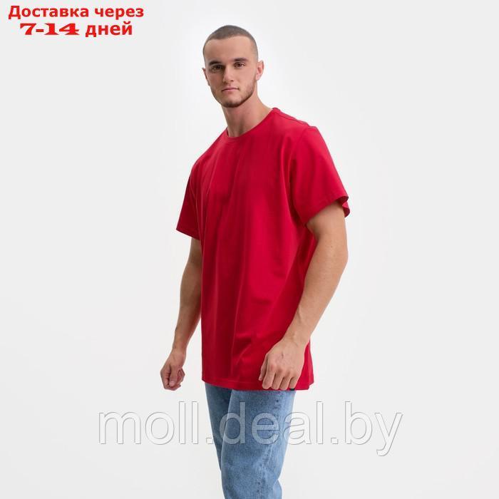 Футболка мужская Under Armour, цвет красный, размер 52 (2XL) - фото 3 - id-p193969263