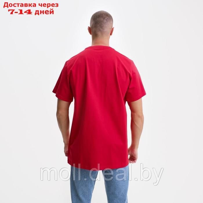 Футболка мужская Under Armour, цвет красный, размер 52 (2XL) - фото 4 - id-p193969263