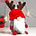 Кукла интерьерная "Дед Мороз в красной шапке с рожками" 20х13х11 см, фото 2