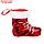 Конфетница "Сапожок" на шнуровке, цвет красный, фото 2