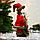 Дед Мороз "В кафтане с пуговицами и с мешком" 30 см, двигается, красно-коричневый, фото 2