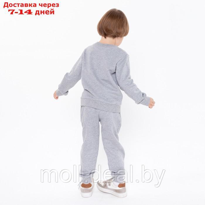 Костюм детский PUMA (свитшот, брюки), цвет серый, рост 110 см (5 лет) - фото 7 - id-p194196524
