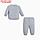 Комплект: джемпер и брюки Крошка Я "Mery Xmas", рост 62-68 см, цвет серый, фото 6