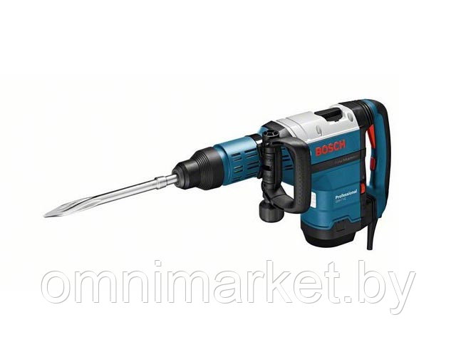 Отбойный молоток BOSCH GSH 7 VC (1500 Вт, 13.0 Дж, 2720 уд/мин, патрон SDS-MAX, вес 8.5 кг)