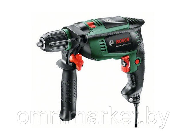 Дрель ударная BOSCH UniversalImpact 800 в чем. (800 Вт, патрон БЗП, 1 скор.) - фото 1 - id-p194239829