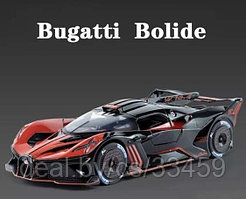 Спорткар металлический  Buggatti Bolide +ЗВУК И СВЕТ ФАР Бугатти болид