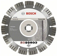 Алмазный отрезной круг Best for Concrete Bosch Professional 125х22,23мм бетон 2608602652