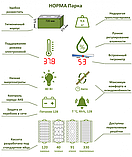 Инкубатор для яиц "БЛИЦ-НОРМА ПАРКА" С10 (120 яиц). Корпус: пластиковые сэндвич-панели., фото 3