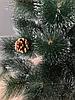 Ёлка искусственная c шишками (сосна) 60 см,  пушистая, заснеженная + подарочек, фото 4