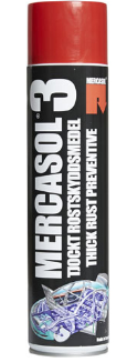 Mercasol/Меркасол 3 черный, антикоррозионный состав, для днища кузова автомобиля.(600мл аэрозоль)