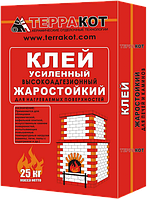 Клей жаростойкий печной Терракот, 25кг