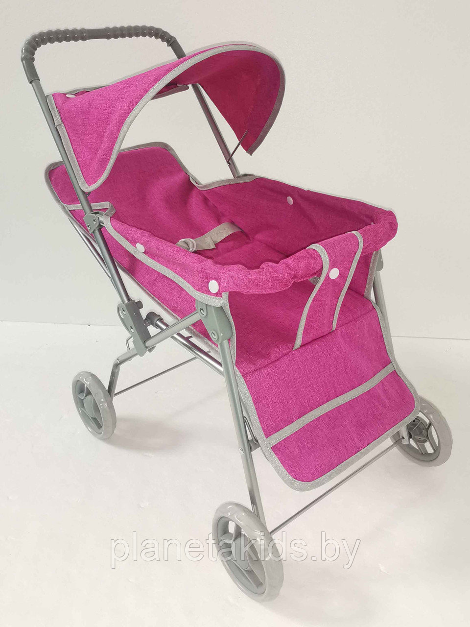 Коляска-трансформер металлическая детская коляска для кукол , 9309-2