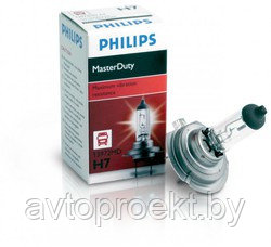 Галогенные лампы Philips H7 24V