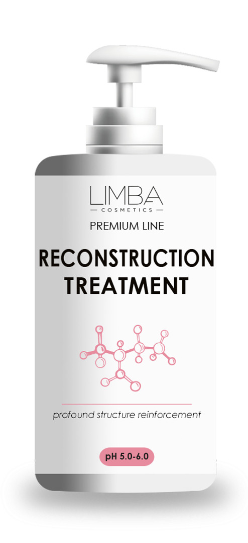 Маска-реконструктор для волос Limba Cosmetics Premium Line Reconstruction Treatment , 750 мл - фото 1 - id-p194261339