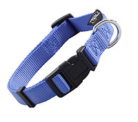 Ошейник нейлоновый для собак "Стандарт" (синий) L 450-680х25 мм