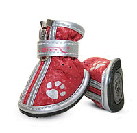 Ботинки для собак красные Triol S 45х35х45 мм