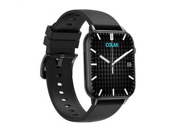 Умные часы Colmi C60 Silicone Strap Black-Black