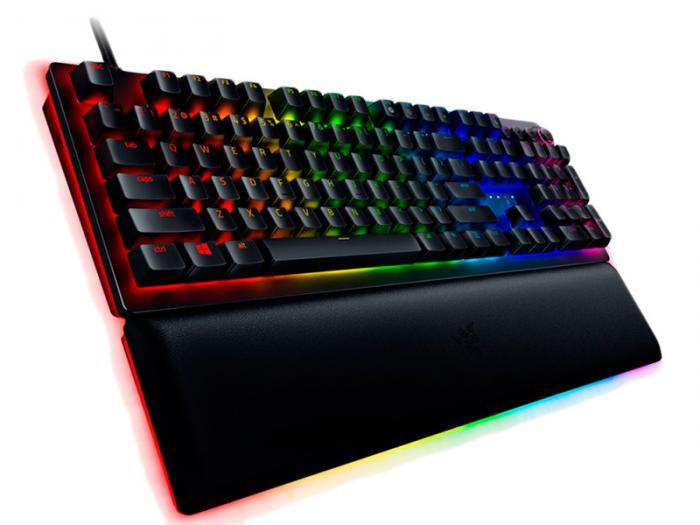 Геймерская оптическая игровая клавиатура с подсветкой Razer Huntsman V2 Analog Optical RZ03-03610800-R3R1