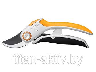 Секатор плоскостной металлический FISKARS Plus PowerLever P751