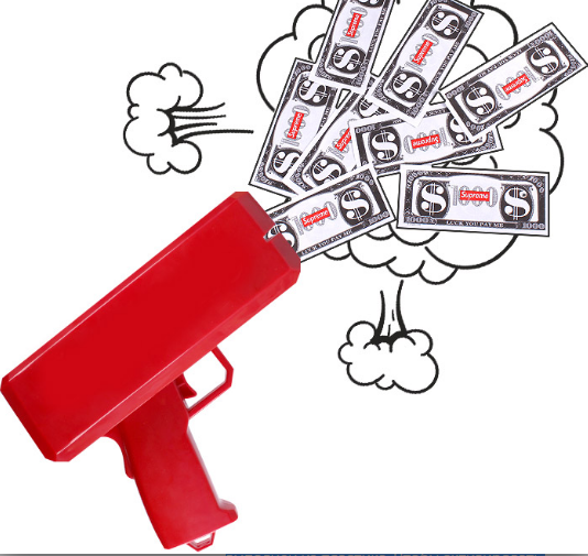 Денежный пистолет Money