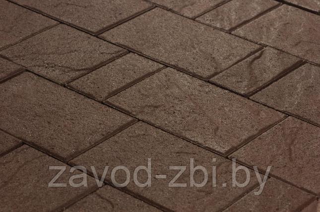 Тротуарная плитка "Новый город" коричневый, фото 2