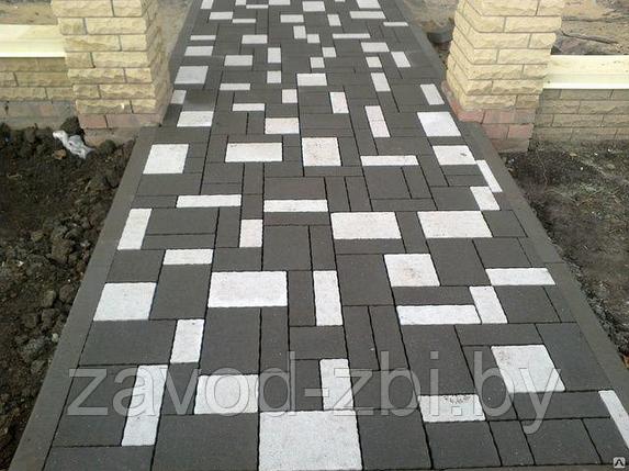 Тротуарная плитка "Новый город" черный, фото 2