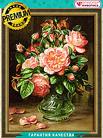 Картина стразами "Букет роз"