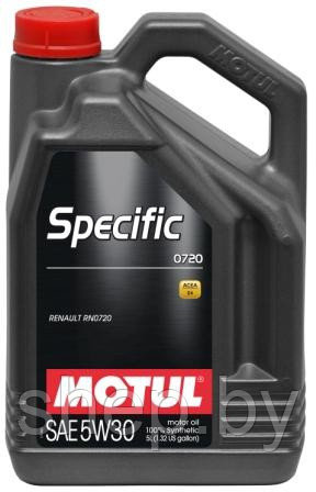 Моторное масло Motul Specific 0720 5W30 5L