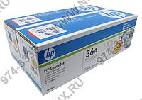 Картридж HP CB436AD/AF (№36A) BLACK Dual Pack для HP LJ P1505/M1522/M1120