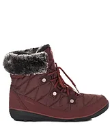 Сапоги женские утепленные COLUMBIA HEAVENLY SHORTY ORGANZA II OMNI-HEAT бордовый