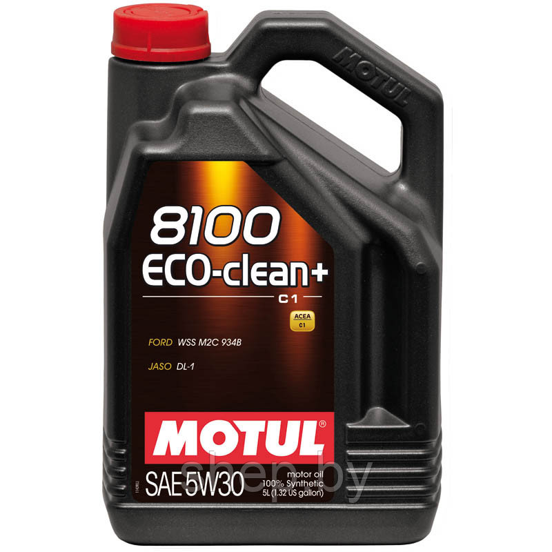 Моторное масло MOTUL 8100 Eco-clean+ 5W-30 5L - фото 1 - id-p194263910