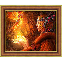 Картина стразами "Драконья царица"