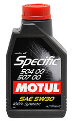 Моторное масло Motul Specific VW 504.00/507.00 5W30 1L