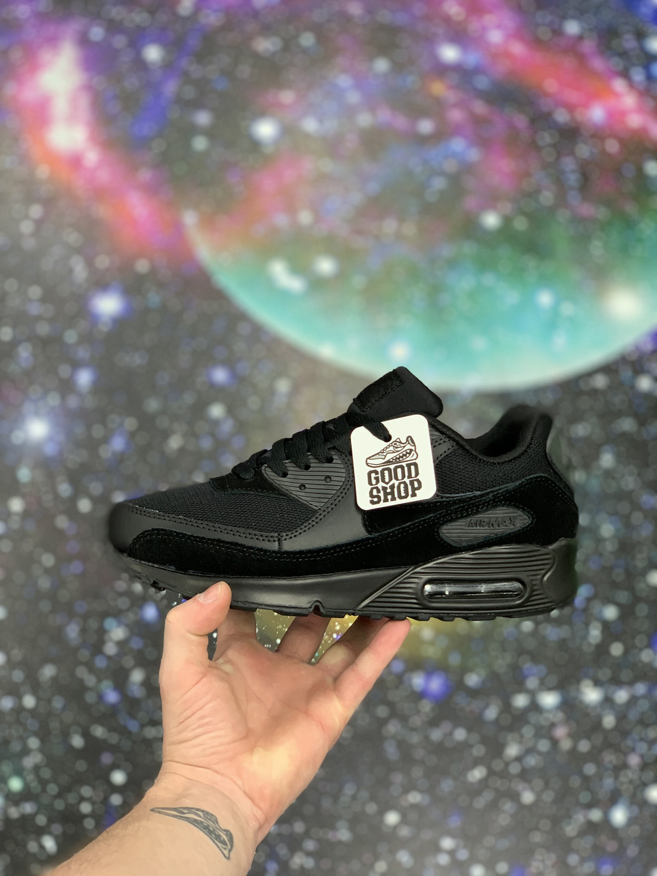 Кроссовки WTR Nike Air Max 90 All Black