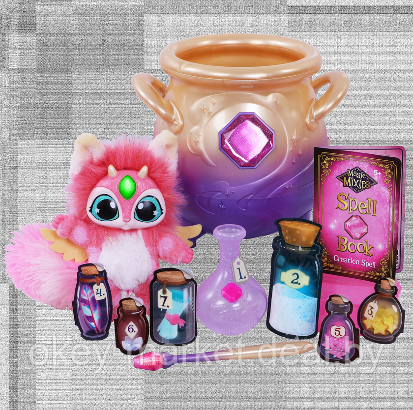 Интерактивный Волшебный котел розовый Magic Mixies 39165 - фото 9 - id-p194264346