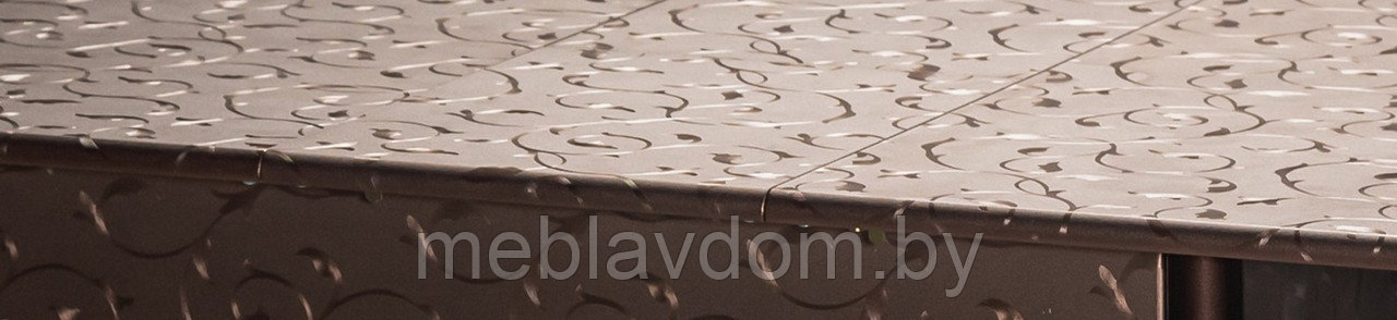 Стол обеденный M7 Лаванда бронза/опоры гнутые арабискат - фото 3 - id-p194264556
