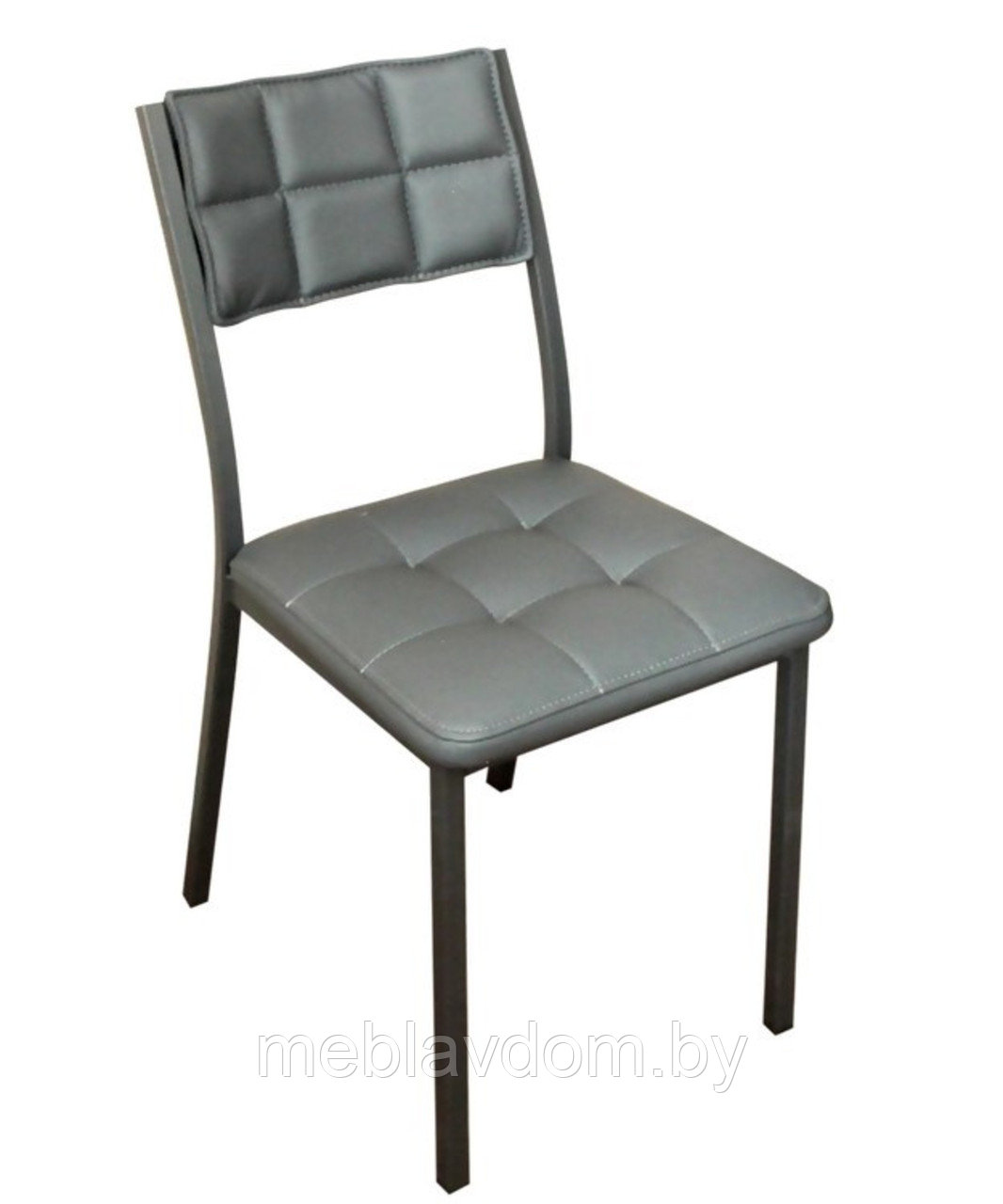 Обеденная группа Стол Денвер Графит со стульями Дункан графит/тёмно-серый - фото 8 - id-p194264624
