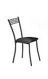Обеденная группа Стол М20 Дуб Рошелье со стульями Хлоя графит/серый, фото 6