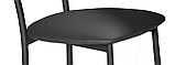Обеденная группа Стол М20 Дуб Рошелье со стульями Хлоя графит/серый, фото 7